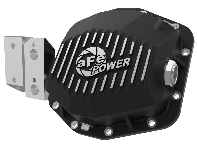 AFE 46-71190B Series Rear Differential Cover Black w/Machined Fins 20+ fits Je