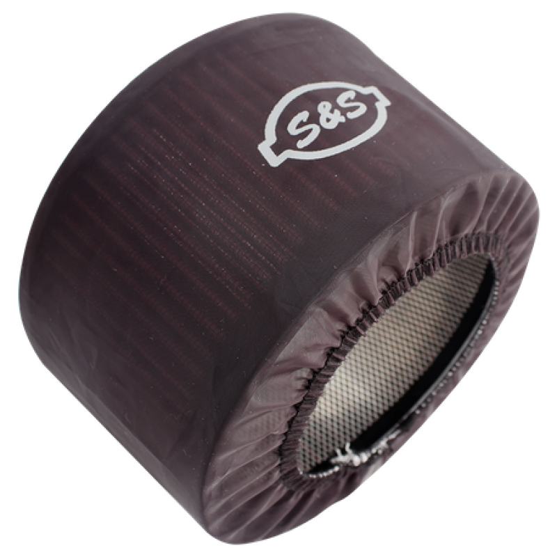S&S 170-0197 Cycle Pre-Filter for S&S Stealth High Flow Air Filters - Black Nylo