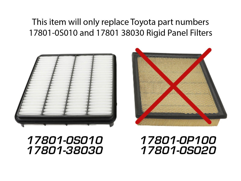 AFE 31-10146 FLOW Air Filters OER PDS A/F PDS fits Toyota Tundra 07-11 V8-4.7/5