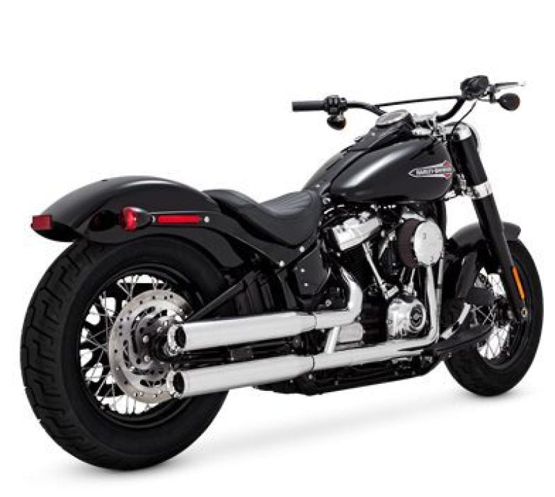 Vance and Hines 16312 Vance & Hines HD Softail 18-22 Eliminator S/OS Chrome S
