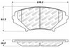 Stoptech 305.1009 Street Select Brake Pads - Front