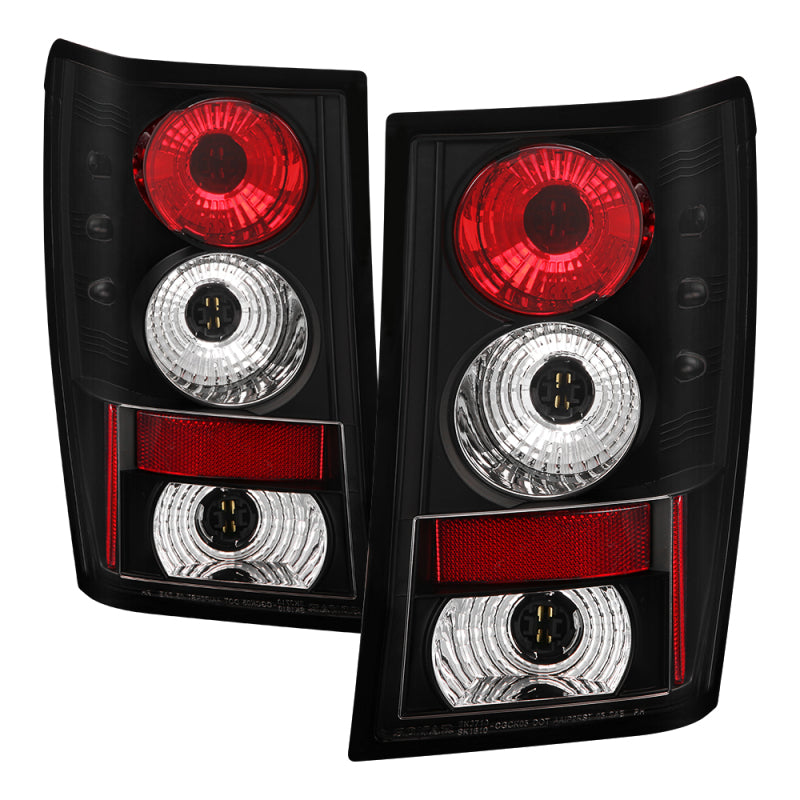 Spyder 5005502 fits Jeep 05-06 Grand Cherokee Euro Style Tail Lights Black ALT-