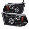 Spyder 5010032 fits Dodge 09-14 Ram 1500 10-14 Projector Headlights Halogen- LE