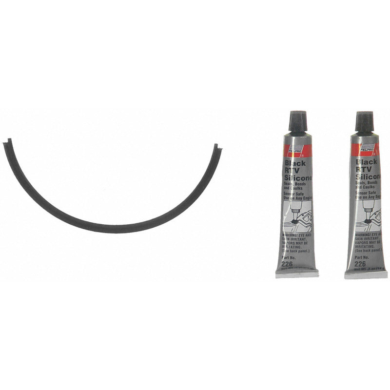 Fel-Pro OS30625R fits Ford F-150 OS 30625 R Engine Oil Pan Gasket Set RTV Black silicone w/Rubber end seal