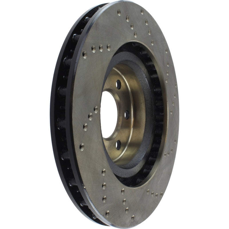 Stoptech 128.63036CR 92-02 Dodge Viper Drilled Front Right Cryo Rotor