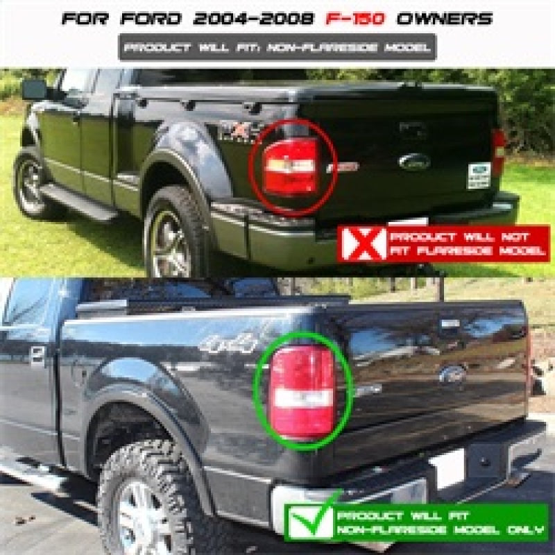 Spyder 5078131 fits Ford 04-08 F150 side (Not Fit Heritage & SVT)LED Tail Light