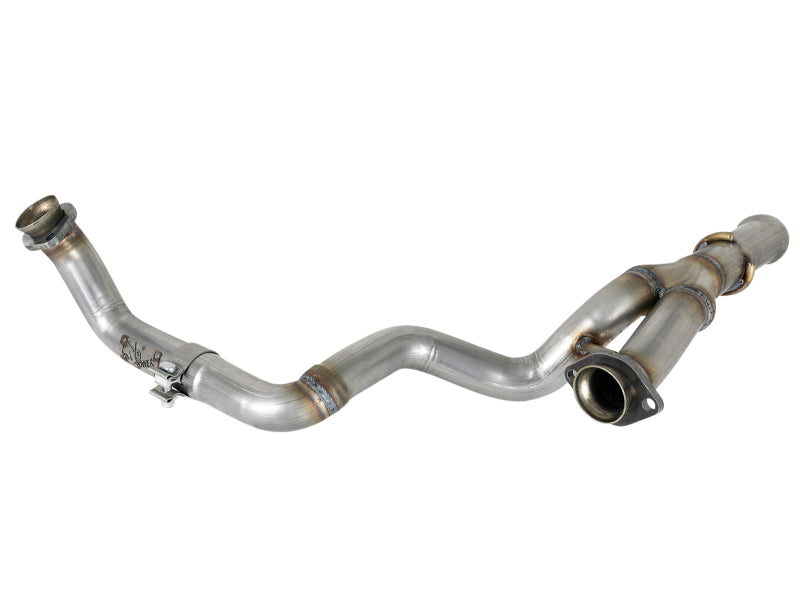 AFE 48-48026 Twisted Steel Y-Pipe 2-1/4in 409 SS Exhaust System 2018 fits Jeep