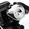 S&S 170-0524B Cycle 2017+ M8 Models Stealth Air Cleaner Kit w/ Chrome Teardrop C