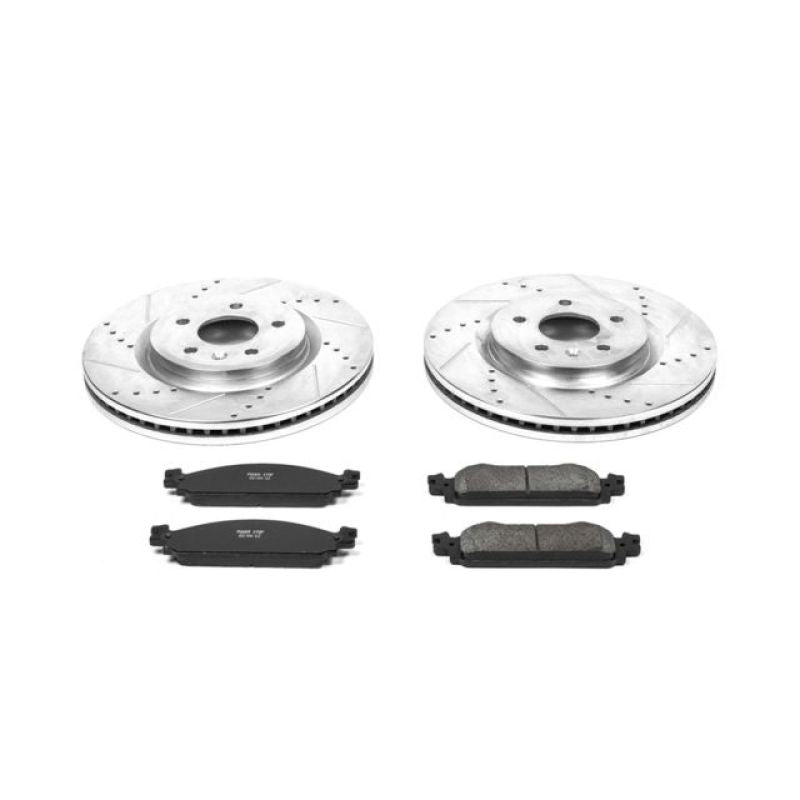 PowerStop K5509 fits Ford 09-11 Flex Front Z23 Evolution Sport Brake Kit