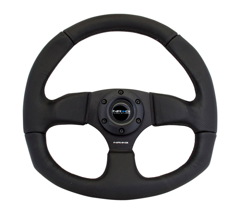 NRG RST-009R RST-009R Reinforced Steering Wheel Leather w/Black Stitching