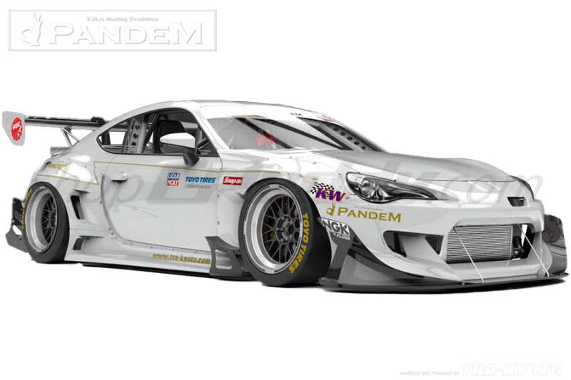 GReddy 17010288 Pandem 2012+ fits Subaru BRZ Full Wide Body Aero Kit V3.5 w/o Wi
