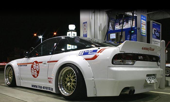 GReddy 17020235 89-93 fits Nissan Silvia 2Dr Rocket Bunny (PS13) Rear Over Fende