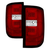 Spyder 5083753 fits Chevy 16-20 Silverado 2017 Light Bar LED Tail Lights - Red
