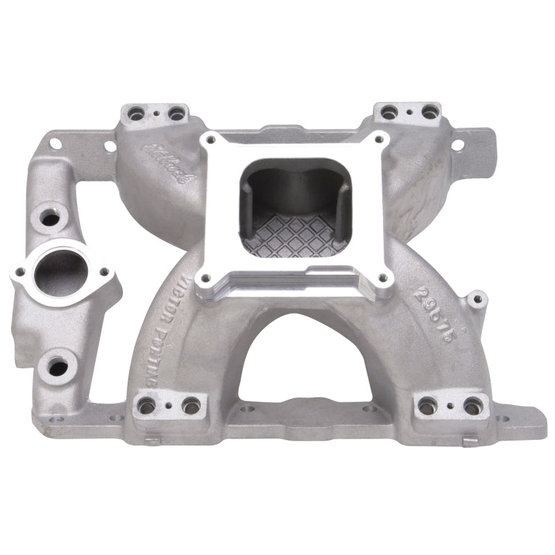 Edelbrock 29575 Intake Manifold Super Victor EFI fits Pontiac 389/455 for STD Flange Tb