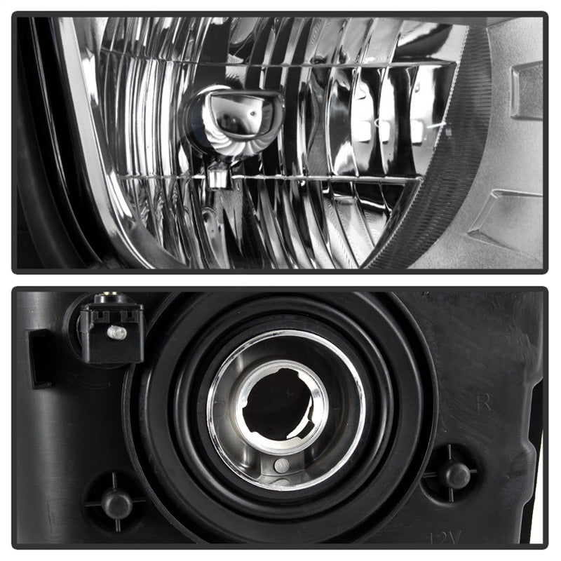 xTune 9042478 10-13 fits Chevrolet Camaro OEM Style Halogen Headlights - Chrome