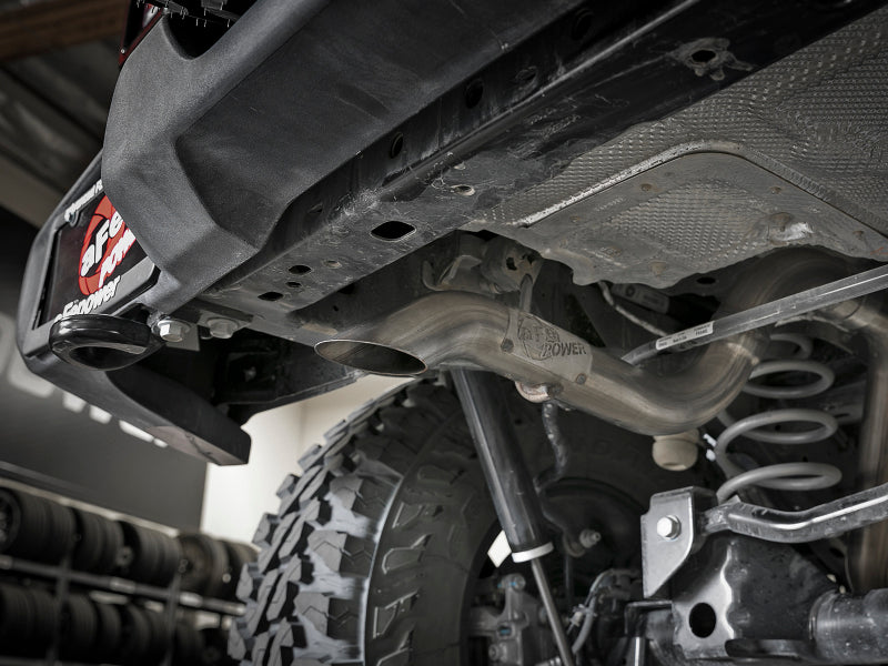 AFE 49-48075 orce-Xp 2.5in 409SS Axle-Back Hi-Tuck Exhaust System 18-20 fits Je