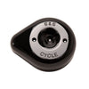 S&S 170-0531 Cycle Stealth Applications Teardrop Air Cleaner Cover - Gloss Black