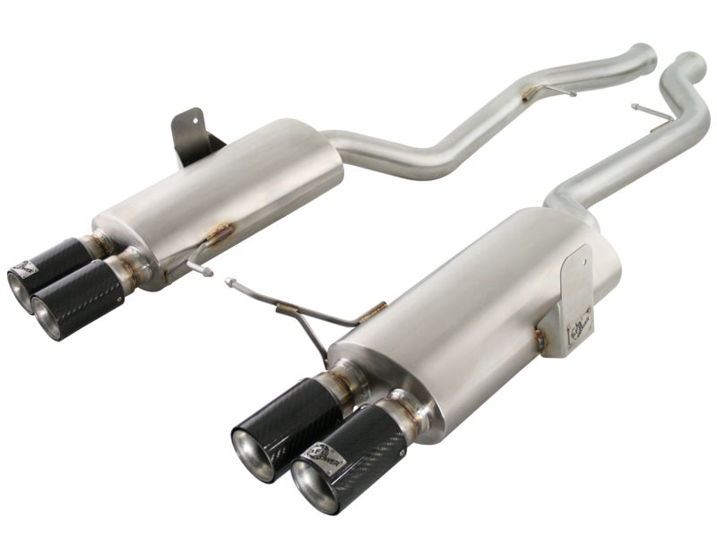 AFE 49-36311-C rce XP Exhaust Cat-Back 2.5in Dia Carbon Fiber Tips SS-304 08-13