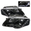 Spyder 5012326 fits Volkswagen 06-08 Passat Projector Headlights DRL Black High