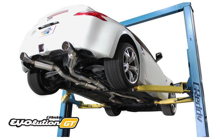GReddy 10128303 09-17 fits Nissan 370Z Evolution GT Full Dual Cat-Back Exhaust
