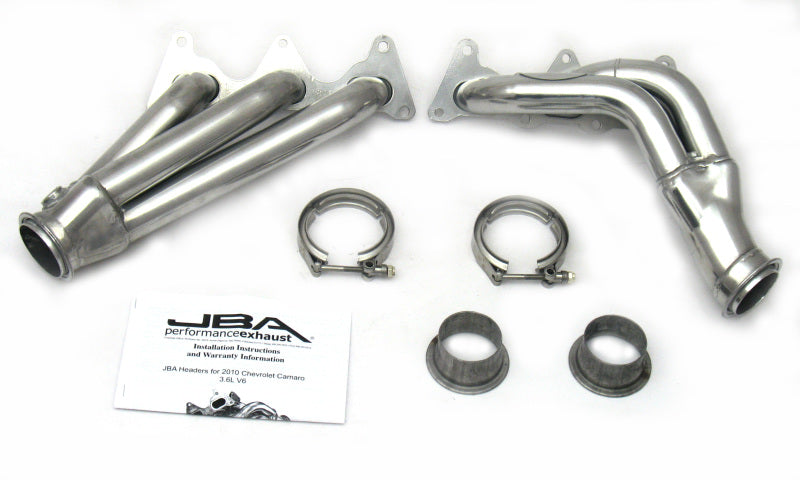 JBA 1816SJS Camaro 3.6L V6 1-5/8in Primary Silver Ctd Cat4Ward Header