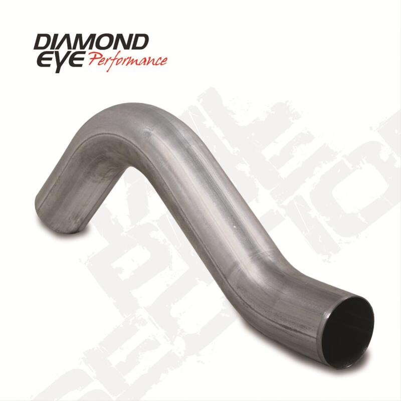 Diamond Eye Performance 161001 Diamond Eye Tail Pipe 4in 1ST SEC TURBO/CB SGL SS 7 3L F250/350 94-03 5 6 0L F250/350 03-07