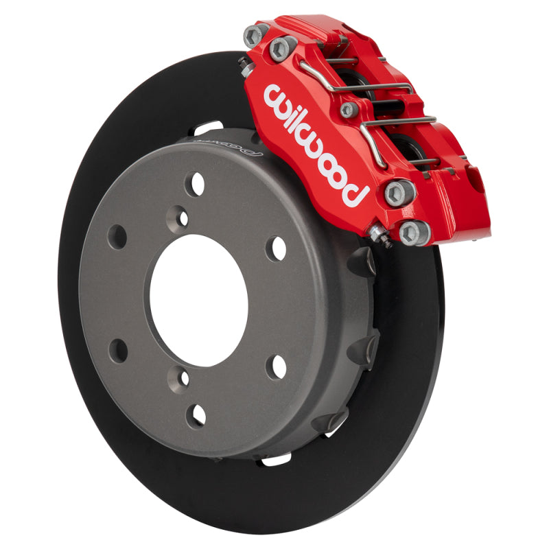 Wilwood 140-17946-R 2024 Can Am Maverick Front Brake Kit 11.60in - Red