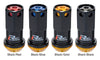 Project Kics WZRC13K 12X1.25 Black R40 Lug Nut - Single