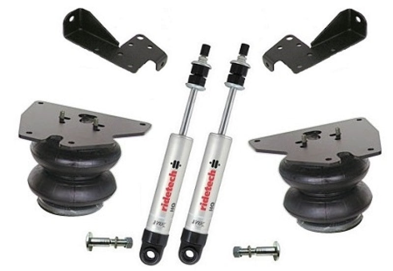 Ridetech 11330910 63-72 fits Chevy C10 Front CoolRide Kit with HQ Series Shocks for use with StrongArms