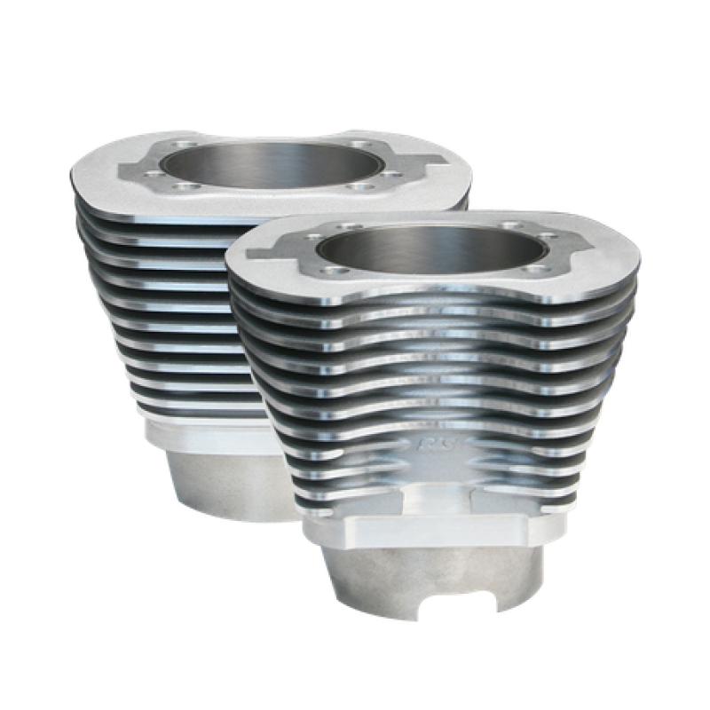 S&S 910-0234 Cycle 99-06 BT 11 Fin 4-1/8in Bore Cylinder Set For 124in & 124in H