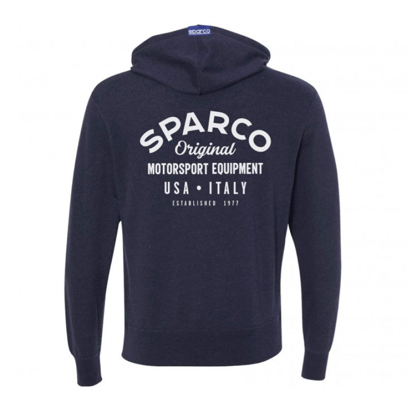 SPARCO SP04800BM5XXL Sweatshirt ZIP Garage NVY - XXL
