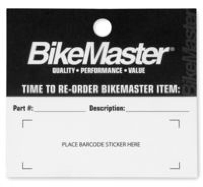 BikeMaster 370212 BikeMaster Reorder Tags(50Per Pk)