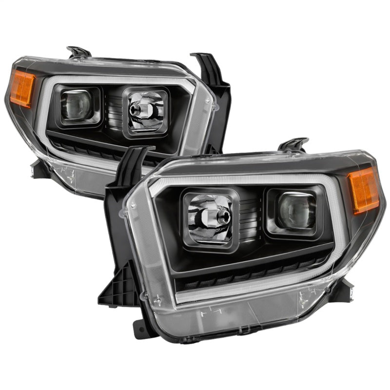 xTune 9043024 14-17 fits Toyota Tundra DRL LED Light Bar Projector Headlights -