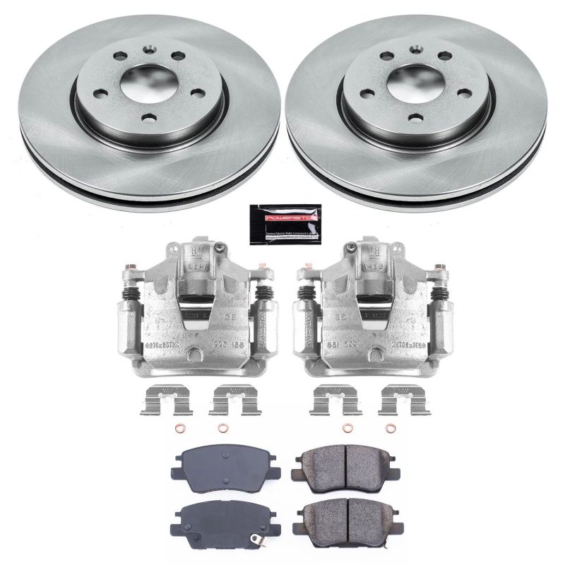 PowerStop fits Chevrolet 17-19 Bolt EV Front Autospecialty Brake Kit w/Calipers