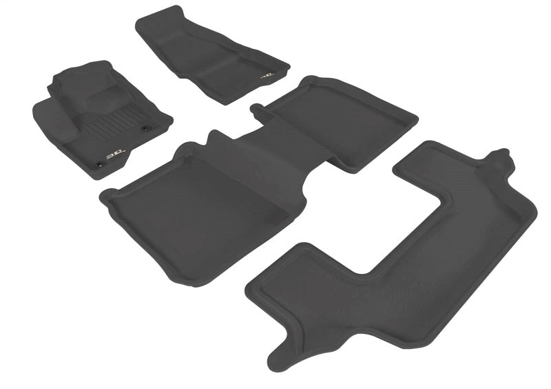 3D MAXpider L1FR05101509 2015-2019 Genesis/fits Hyundai G80/Genesis Sedan Kagu 1st Row Floormat - Gray