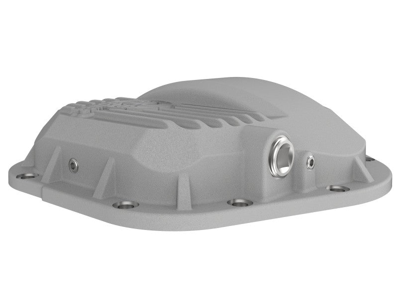 AFE 46-70080 Differential Cover (Raw; Street Series); fits Ford Diesel Trucks 9