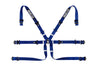 SPARCO 04819H2AZ BELT 6 PNT 2in FORMULA BLU