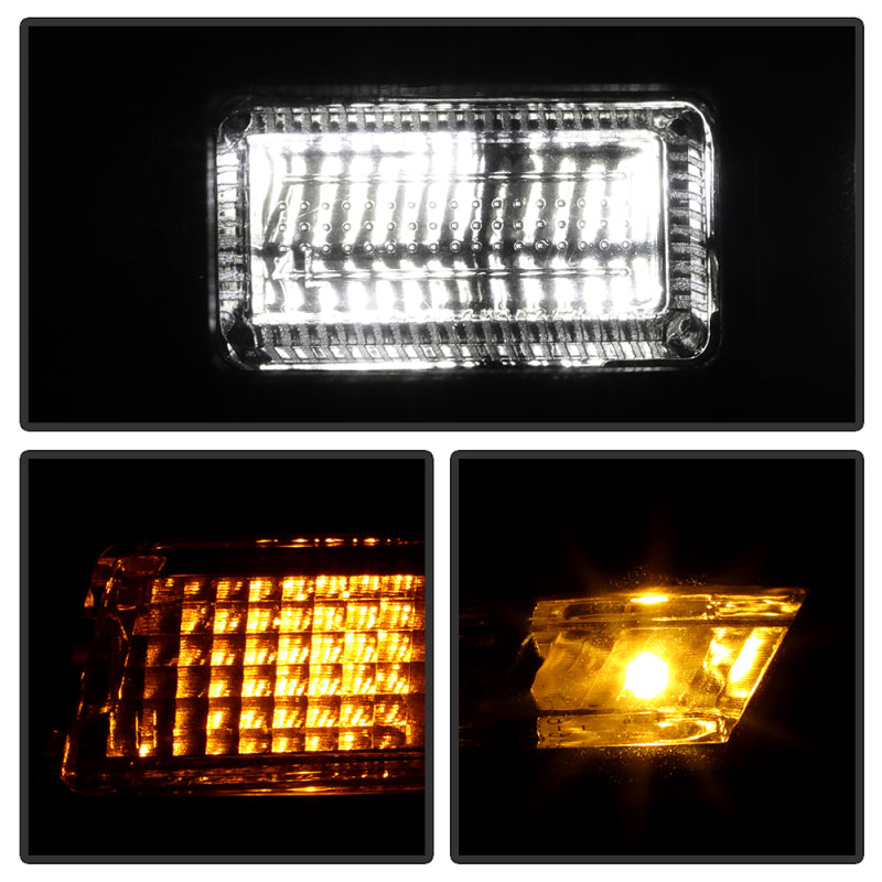 Spyder 5088949 14-21 fits Jeep Grand Cherokee Proj Headlights - Halogen Model O