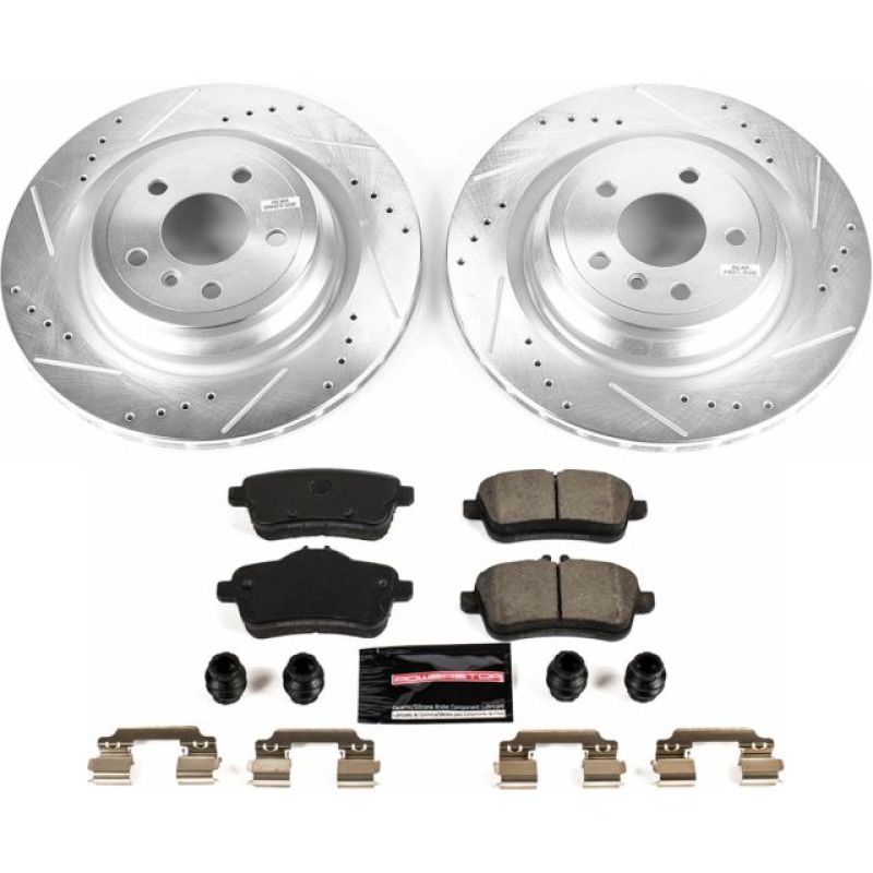PowerStop K7438 fits Mercedes-Benz GLE300d Rear Z23 Evolution Sport Brake Kit