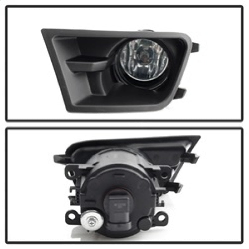 Spyder 5083029 fits Ford 10-12 Mustang OEM Fog Light W/Universal Switch- Clear