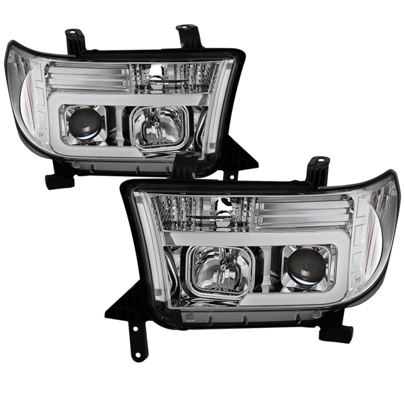 Spyder 5084651 fits Toyota 07-13 Tundra V2 Light Bar DRL Projector Headlights -