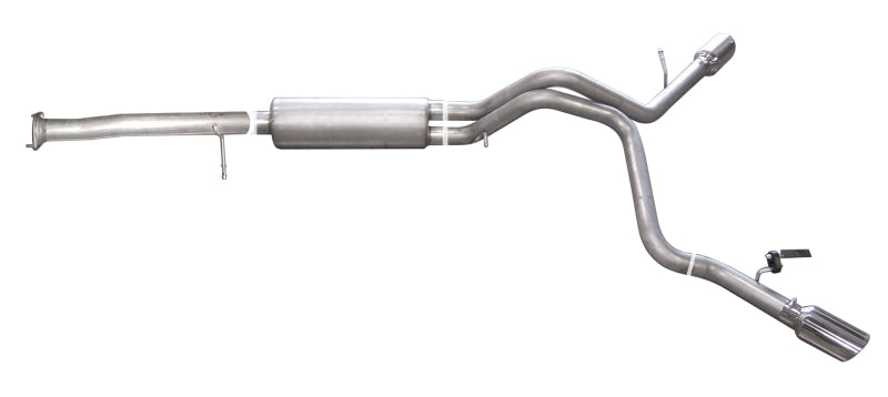 Gibson 65403 fits Cadillac 07-10 Escalade ESV Base 6.2L 2.5in Cat-Back Dual Ext