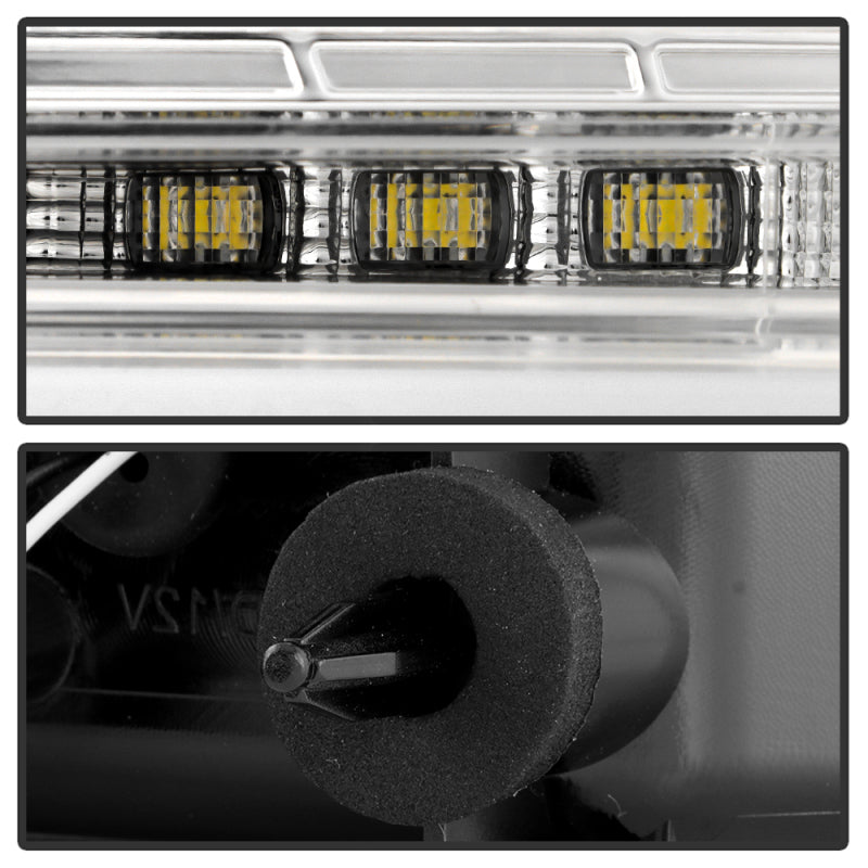 Spyder 5087225 fits Chevy 16-18 Camaro Halogen LED Tail Lights Chrome ALT-YD-CC