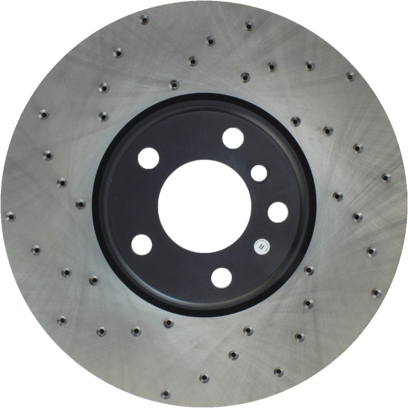 Stoptech 128.34127CR 12-18 BMW 650i Cryo Drilled Sport Right Front Rotor