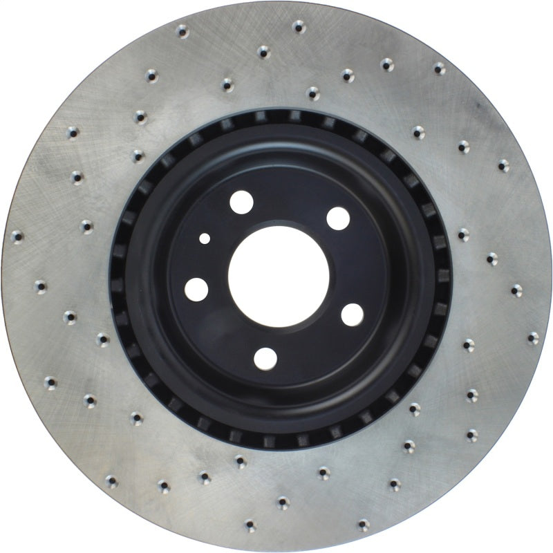 Stoptech 128.33138CL 12 Audi A6 Quattro/11-12 A7 Quattro/13 Q5/7-11/13 S4/12 S5 Front Left Drilled Cryo Rotor
