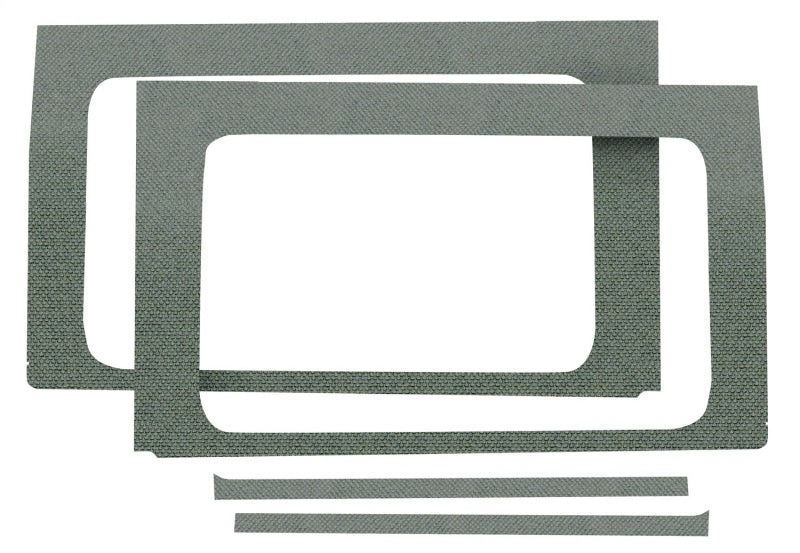 DEI 50174 fits Jeep 18-23 Wrangler JL 4-Door Boom Mat Rear Side Window Trim - 4