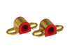 Prothane 19-1122 Universal Sway Bar Bushings - 23mm for A Bracket - Red