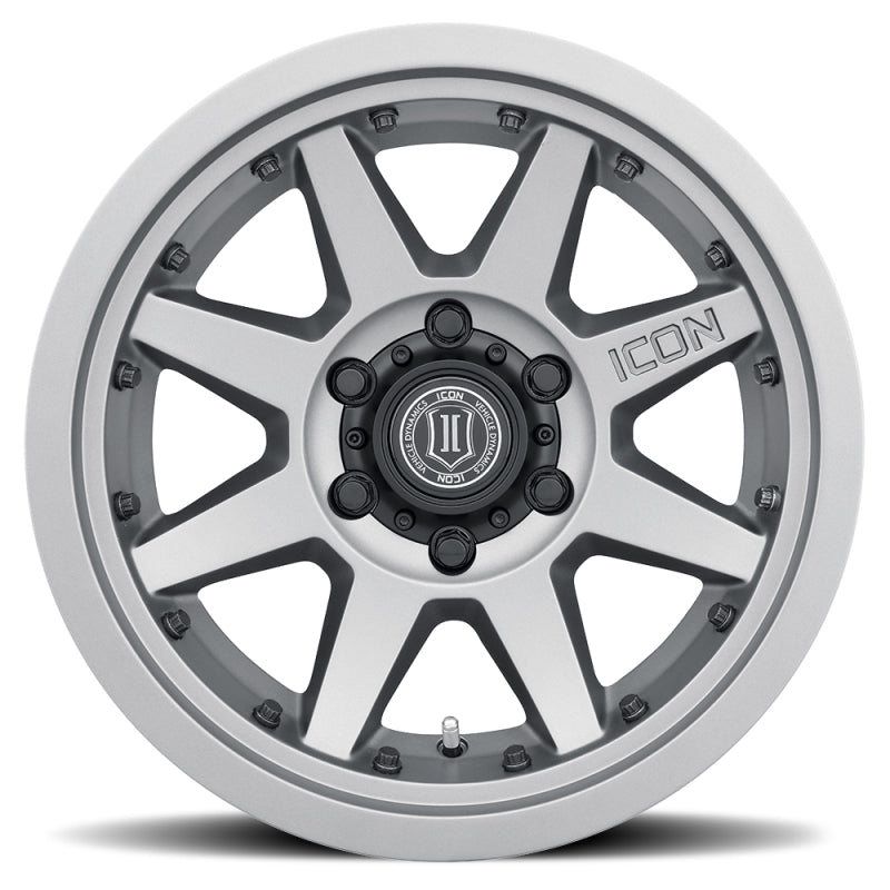 ICON 21817859057TT Rebound Pro 17x8.5 6x5.5 25mm Offset 5.75in BS 95.1mm Bore Titanium Wheel