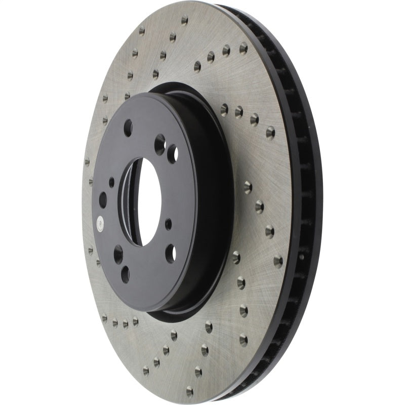 Stoptech 128.40086CR Cyro Drilled Sport Brake Rotor Front Right 13+ Honda Accord