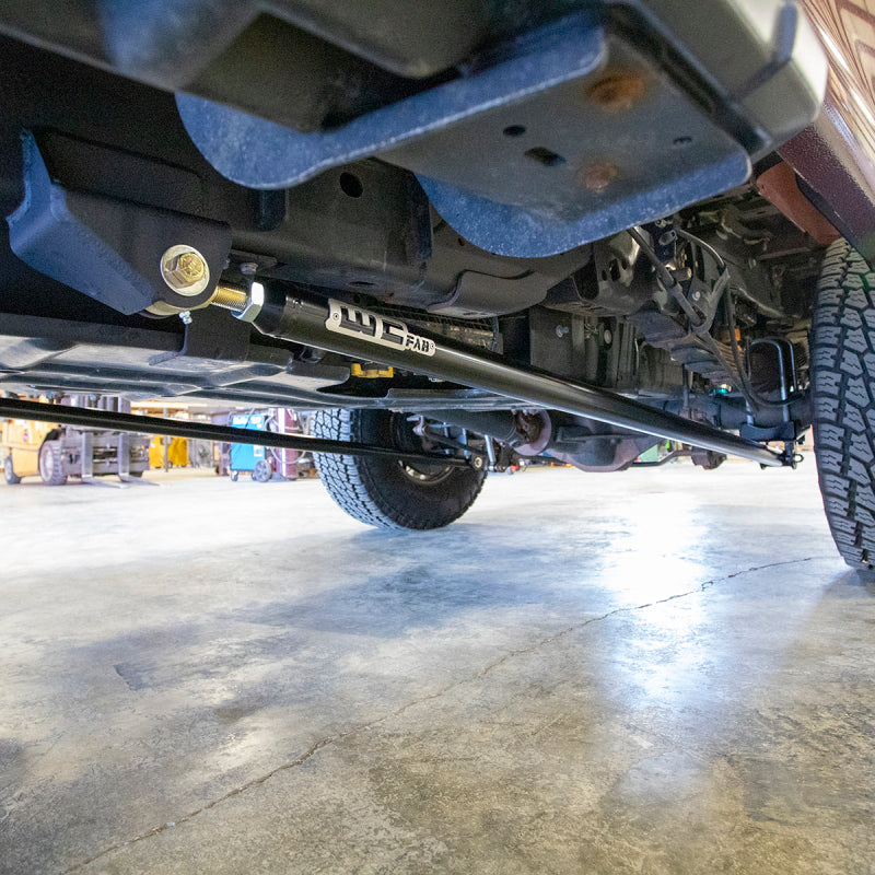 Wehrli WCF100388-CAT 2011-2022 fits Ford Power Stroke RCLB/CCSB/SCSB 60in Traction Bar Kit - Cat Yellow